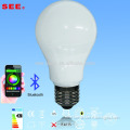 New Bluetooth 7w smart led bulb Iphone Andriod APP control e27 bluetooth bulb